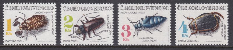 Czechoslovakia, Fauna, Insects MNH / 1992