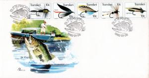 Transkei - 1982 Fishing Flies FDC SG 99-103