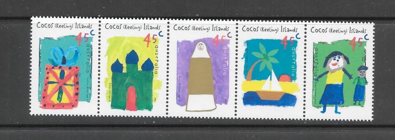 COCOS ISLANDS -  CLEARANCE SALE #326 FESTIVE SEASON MNH