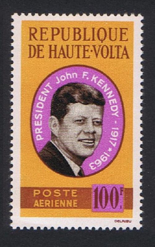 Upper Volta President Kennedy Commemoration 1v 1964 MNH SG#152