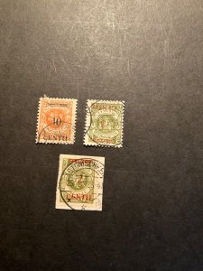 Stamps Memel Michel 167-9 BI used