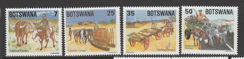 Botswana 1984 traditional Transport MM SG 558/61