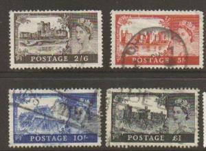 Great Britain #309-12 Used