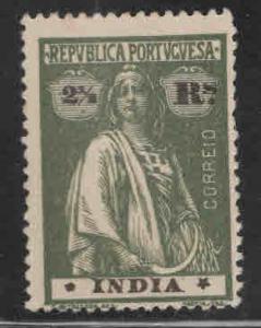 Portuguese India Scott 360 MH* Ceres 1913-1921