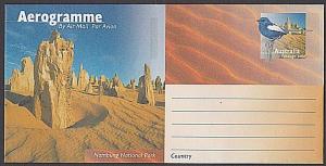 AUSTRALIA Nambung National Park - Bird - postage paid aerogramme unused....54120