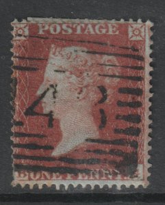 GB Scott 8 - SG17, 1854 Victoria 1d used