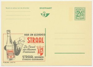 Publibel - Postal stationery Belgium 1970 Windmill - Mineral water