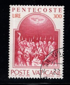 VATICAN Scott 572 Used CTO  Pentecost