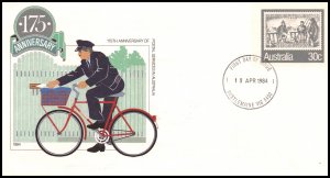 Australia Postal Services Postal Stationary U/A FDC VF