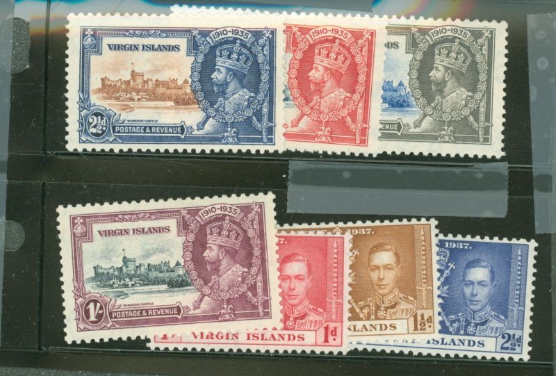 Virgin Islands #69-75  Single (Complete Set)