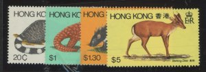 Hong Kong #384-387 Mint (NH) Single (Complete Set)