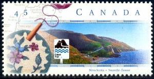 Scenic Canadian Highway, Nova Scotia, Canada SC#1651 used