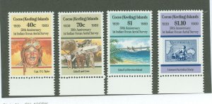 Cocos (Keeling) Islands #203-206  Single (Complete Set)