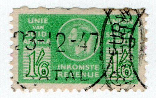 (I.B) South Africa Revenue : Duty Stamp 1/6d