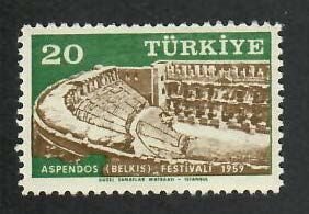 Turkey; Scott 1439; 1959;  Unused; NH