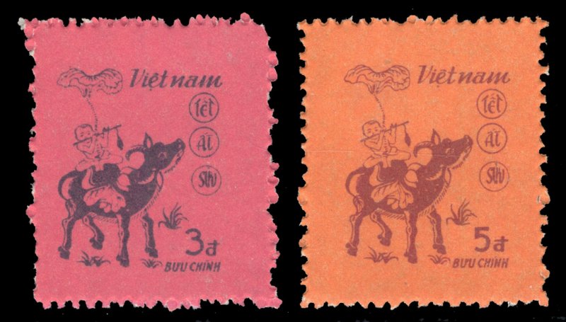 Democratic Republic of Viet Nam 1985 Scott #1479-1480 Mint NGAI Never Hinged