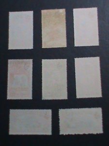 ​LIBERIA 1918- EIGHT OVER 104 YEARS OFFICIAL STAMPS MINT & CTO VERY FINE, RARE