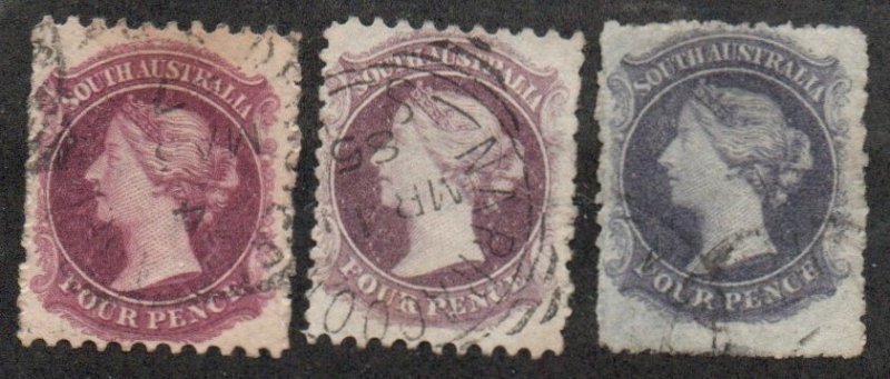 South Australia 68, 68a &68b Used