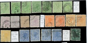 aa5623 - Australia QUEENSLAND - STAMP - Very nice LOT of USED STAMPS