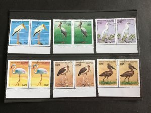 Rep du Tchad Birds  Cancelled  Stamps R38934 
