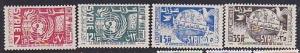 Syria 1955 Scott 392-393, C200-C201 10th Anniversary UN MNH