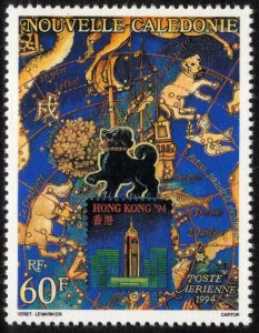 NEW CALEDONIA 1994 Year of the Dog; Scott C257; MNH