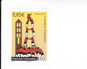 2017 French Andorra Castellers (Scott 774) MNH