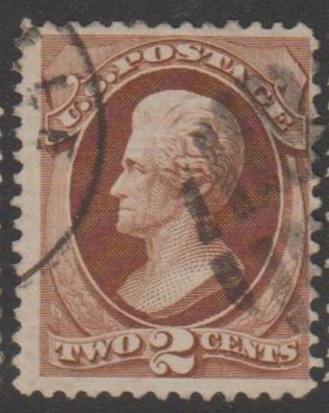 U.S. Scott #135 Jackson Stamp - Used Single - IND