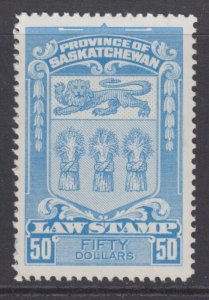 Saskatchewan (Canada Province Revenue), van Dam SL67, MNH