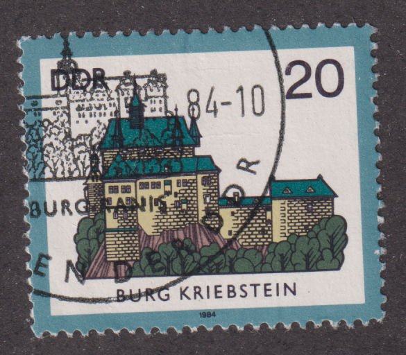 Germany DDR 2448 Kriebstein 1984