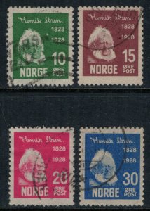 Norway #132-5  CV $15.40  Henrik Ibsen, playwright