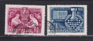 Hungary 889-890 Set U Chess (A)