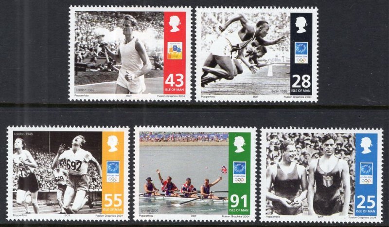 Isle of Man 1045-1049 Olympics MNH VF