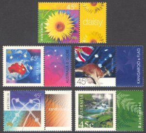 Australia 2000 Scott #1830-1834 Mint Never Hinged