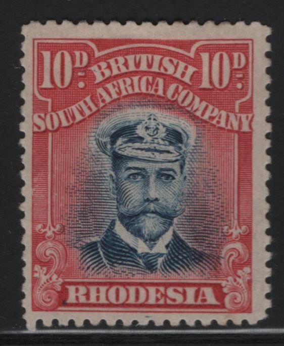 Rhodesia 1913-23 MH Sc 129 10p KGV Perf 15 Die II