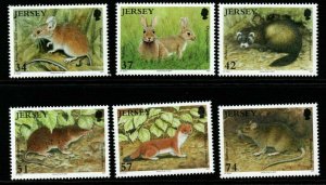 JERSEY SG1304/9 2007 NATURE MNH