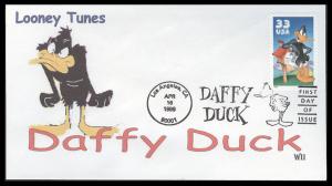 #3306 Daffy Duck WII FDC