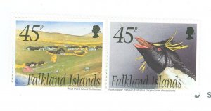 Falkland Islands #821-824 Mint (NH) Single (Complete Set) (Fauna) (Flora) (Flowers)