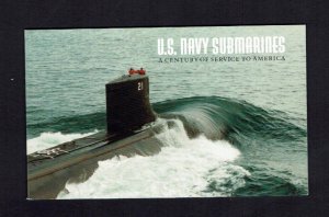 United States: 2000, Centenary of the US Navy Submarine Fleet, Prestige Booklet