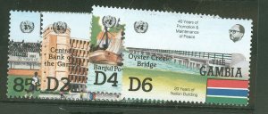 Gambia #577-580  Single (Complete Set)
