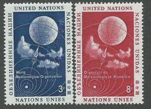 United Nations Scott 49-50  MNH  Complete