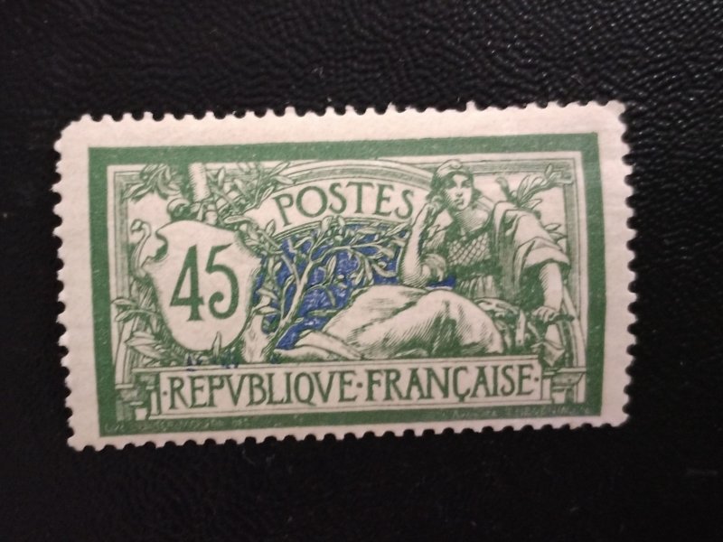 France Scott 122 MNH-OG VF Type Merson 45 Centimes 1906