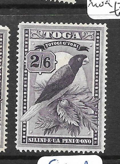 TONGA  (PP1905B)   BIRD 2/6  SG 81     MOG