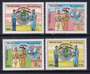 Yemen 512-515 MNH VF