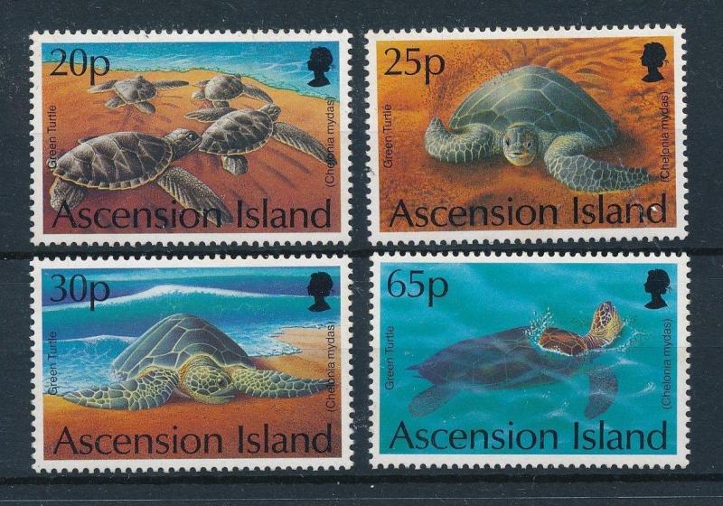 [23947] Ascension 1994 Marine Life Turtles MNH