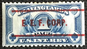 US #RF27 Coil Single Playing Cards L28