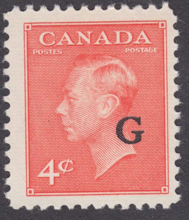 Canada - #O29 King George VI, 'G' Overprint - MNH