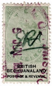 (I.B) British Bechuanaland Revenue : Duty Stamp 10/-