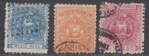 Ecuador 9-11 Used CV $37.00