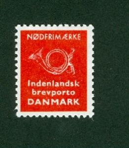 Denmark. Post Denmark 1963  Emergency  Cold War Stamp